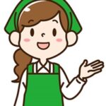 ポイントを説明する女性2