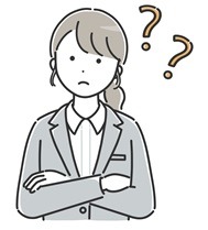考え事がある女性