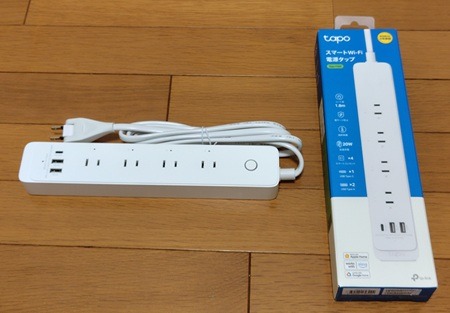 TP-Link TapoスマートWi-Fi電源タップ画像1