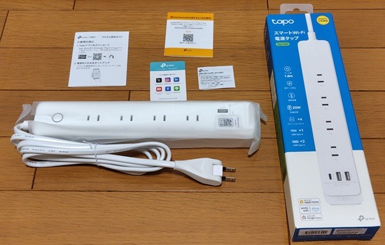 TP-Link TapoスマートWi-Fi電源タップ画像2