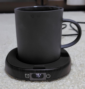 MOHEIMマグカップをカップウォーマーで使用1