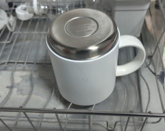 サーモスマグカップ食器乾燥機使用