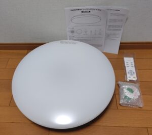 SwitchBotシーリングライト内容物