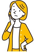 悩む女性B
