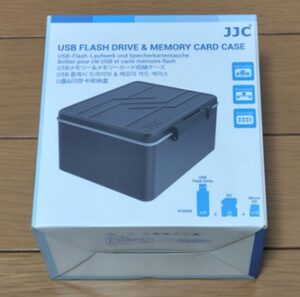 「JJC 大容量USBフラッシュメモリケース」のパッケージ