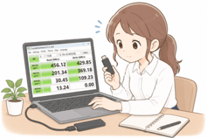 SSDのベンチマークテストイメージ
