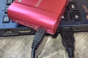 デジカメをPCに接続