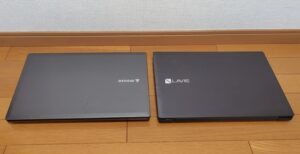 SSD・HDD取り出しに使ったノートPC